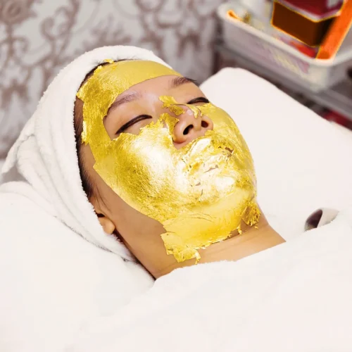 Gold facial
